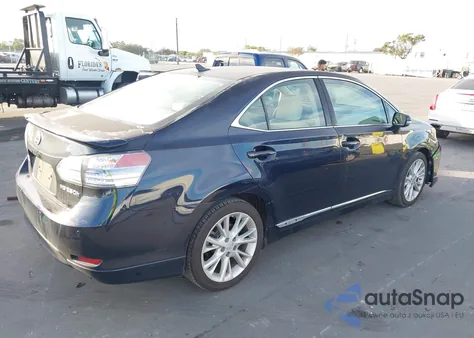 2010 Lexus Hs 250H Premium z USA, uszkodzony, nr VIN JTHBB1BA2A2010127